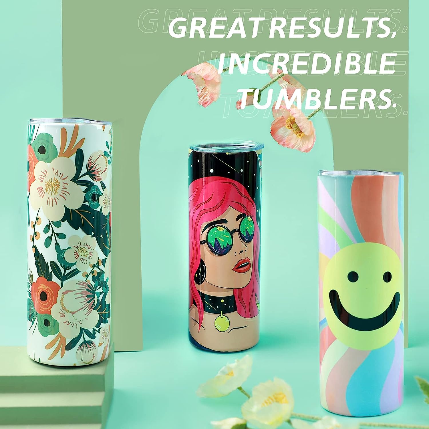 HTVRONT 8 шт. нержавеющий 20 у – обзор и цена Sublimation Mug White